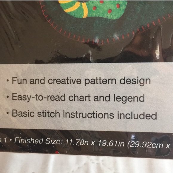 Artiste Felt Stocking with Santa ๐
๐ป Kit NWT - Picture 4 of 6